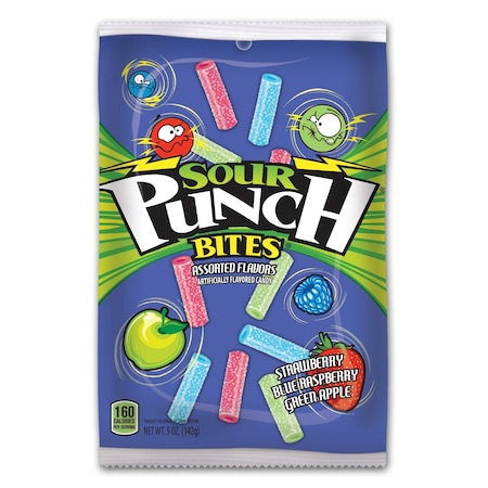 Sour Punch Sour Punch Bites Assorted Candy 5 oz 18734
